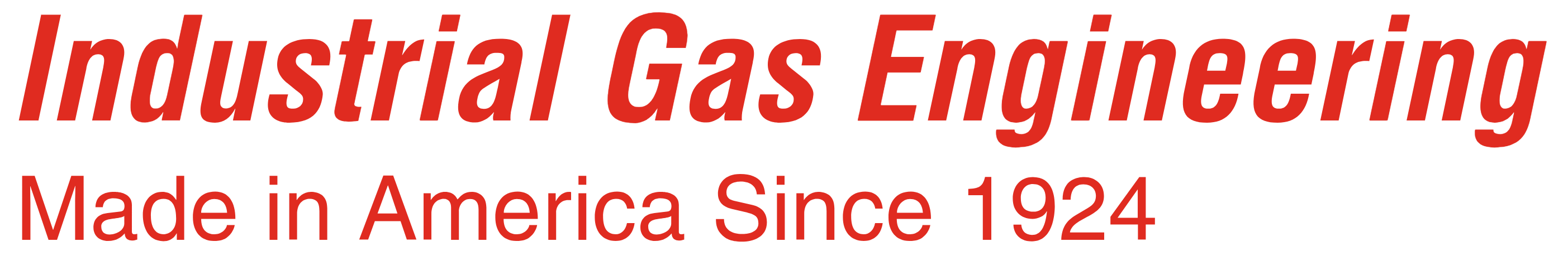 Industrial Gas Engineering